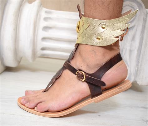 hermes men's leather sandals|winged sandals hermes for men.